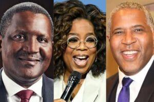 Top 5 richest black person in the world
